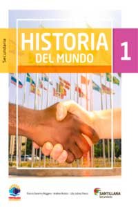 Libro de historia del mundo 1 de secundaria de Santillana Fortaleza Académica