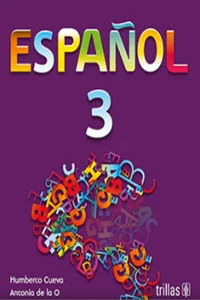 Libro de Español 3 de Trillas de Humberto Cueva