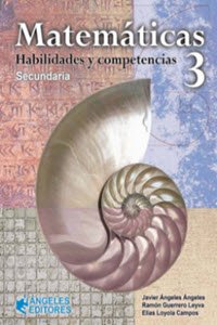 Libro de tercero de secundaria de matemáticas de Ángeles Editores