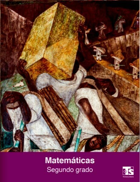Libro de matemáticas de segundo grado de telesecundaria