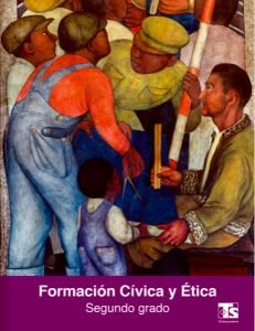 Libro de Formación Cívica y ética de segundo grado de telesecundaria
